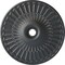 Ekena Millwork Galveston Ceiling Medallion (Fits Canopies up to 4 3/4"), 36 5/8"OD x 3 5/8"ID x 2 3/8"P, Pewter CM36GLPES - alternate 1